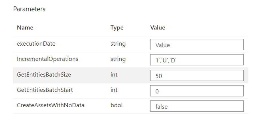 Data extraction configuration